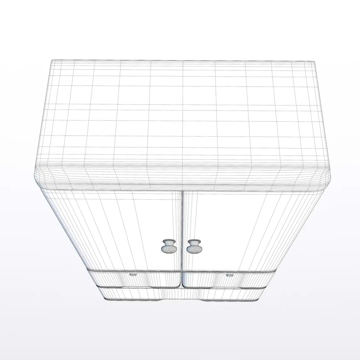 Kids Space Theme Wardrobe 3D Model - Image 20