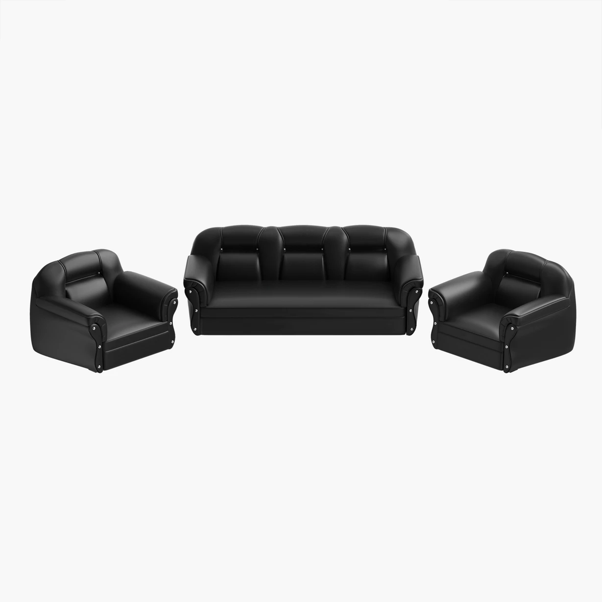 Leather Sofa 3D Model - Image 9