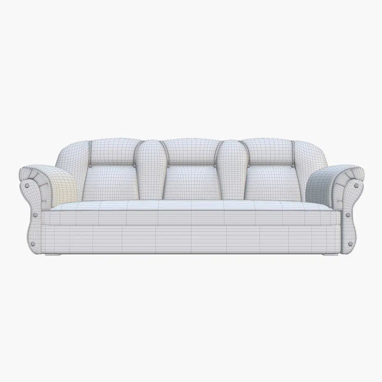 Leather Sofa 3D Model - Image 14