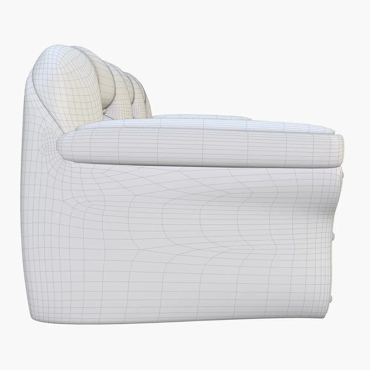 Leather Sofa 3D Model - Image 19