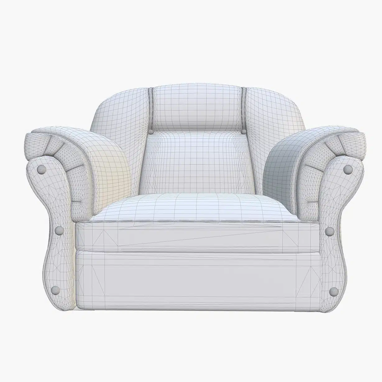 Leather Sofa 3D Model - Image 21