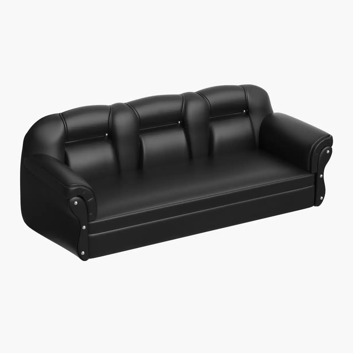 Leather Sofa 3D Model - Image 4