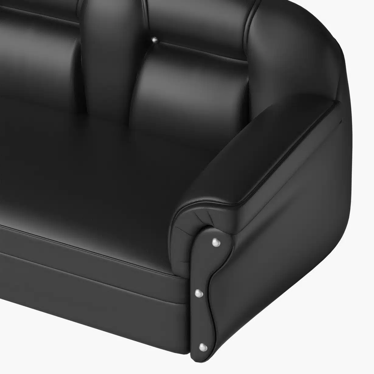 Leather Sofa 3D Model - Image 7
