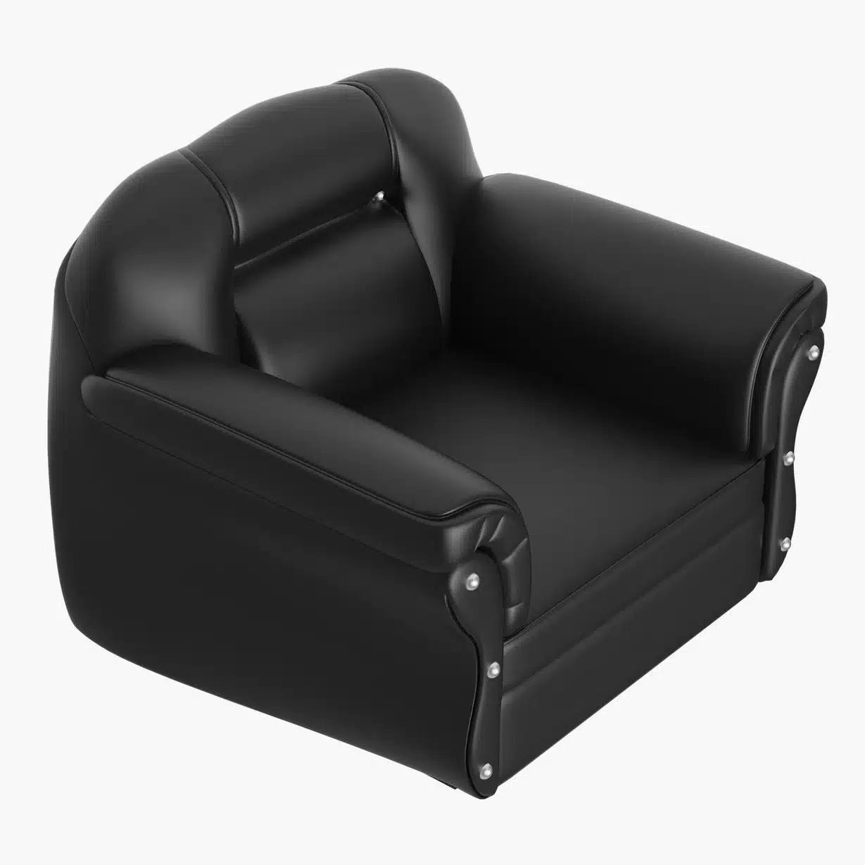 Leather Sofa 3D Model - Image 12