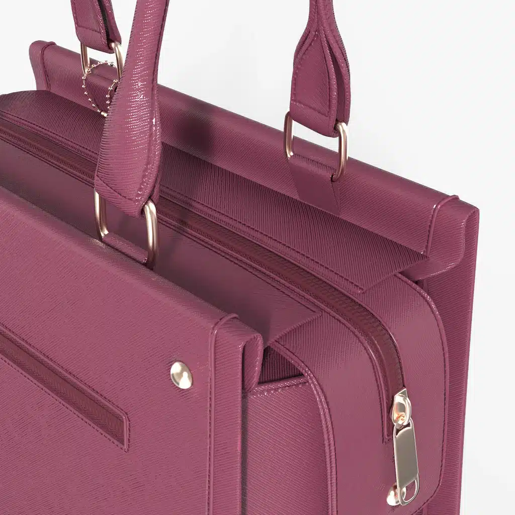 Leather Women Handbag 3D Model - Image 6