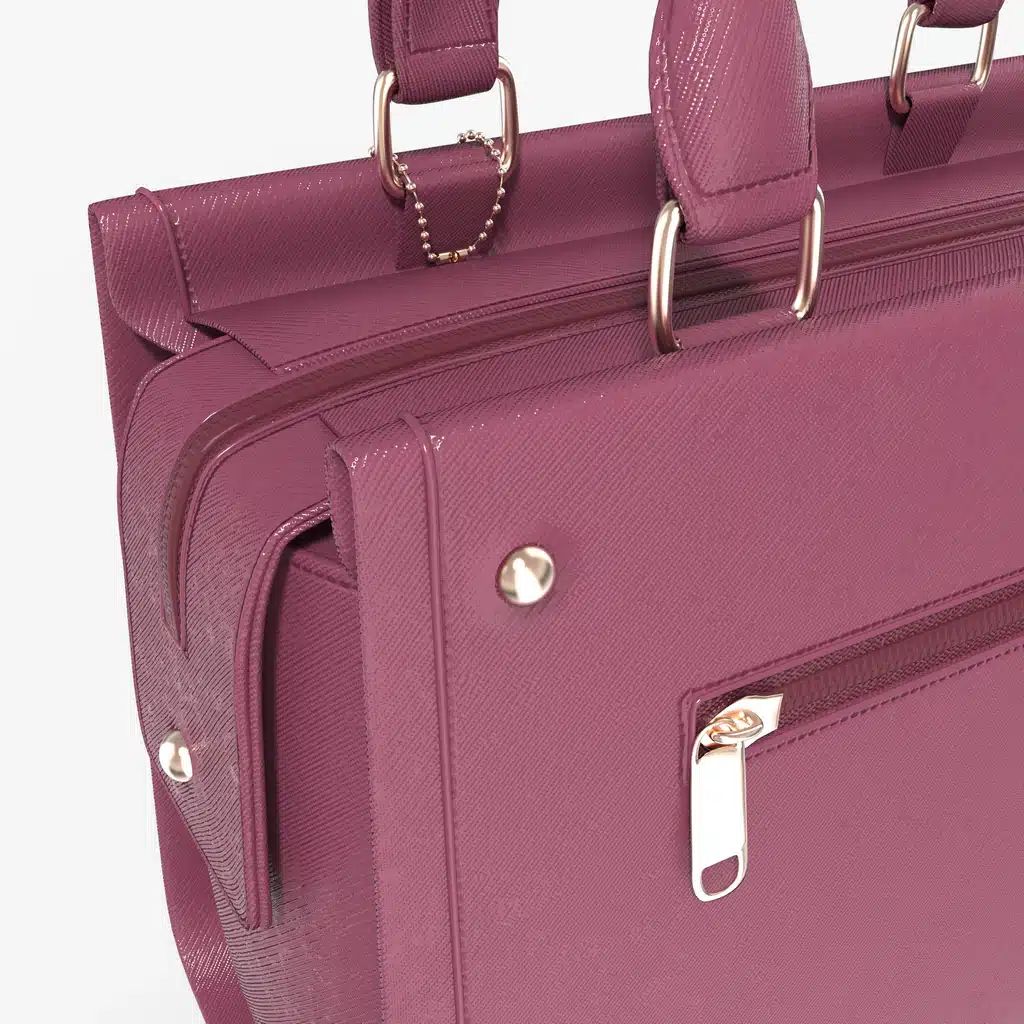 Leather Women Handbag 3D Model - Image 9