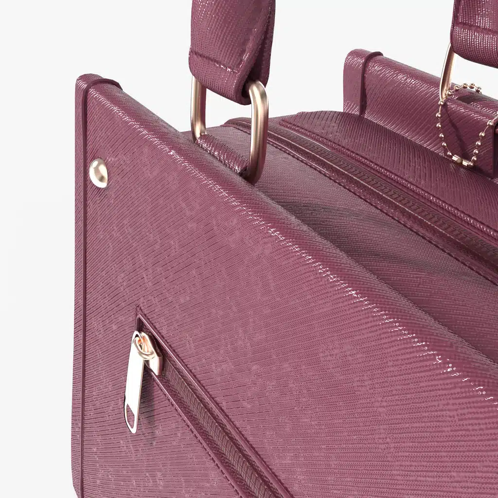 Leather Women Handbag 3D Model - Image 10