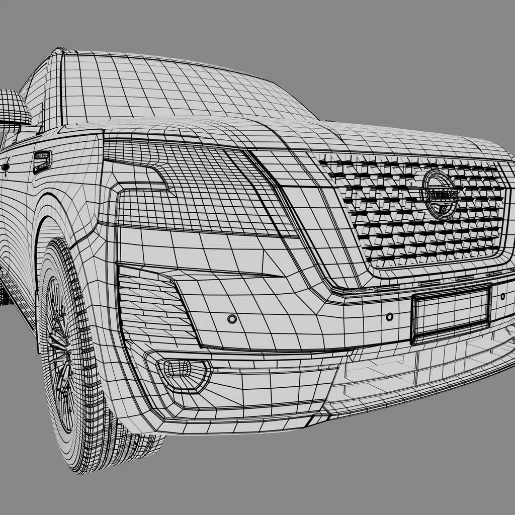 Nissan Patrol Car 3D Model 2025 - Image 10