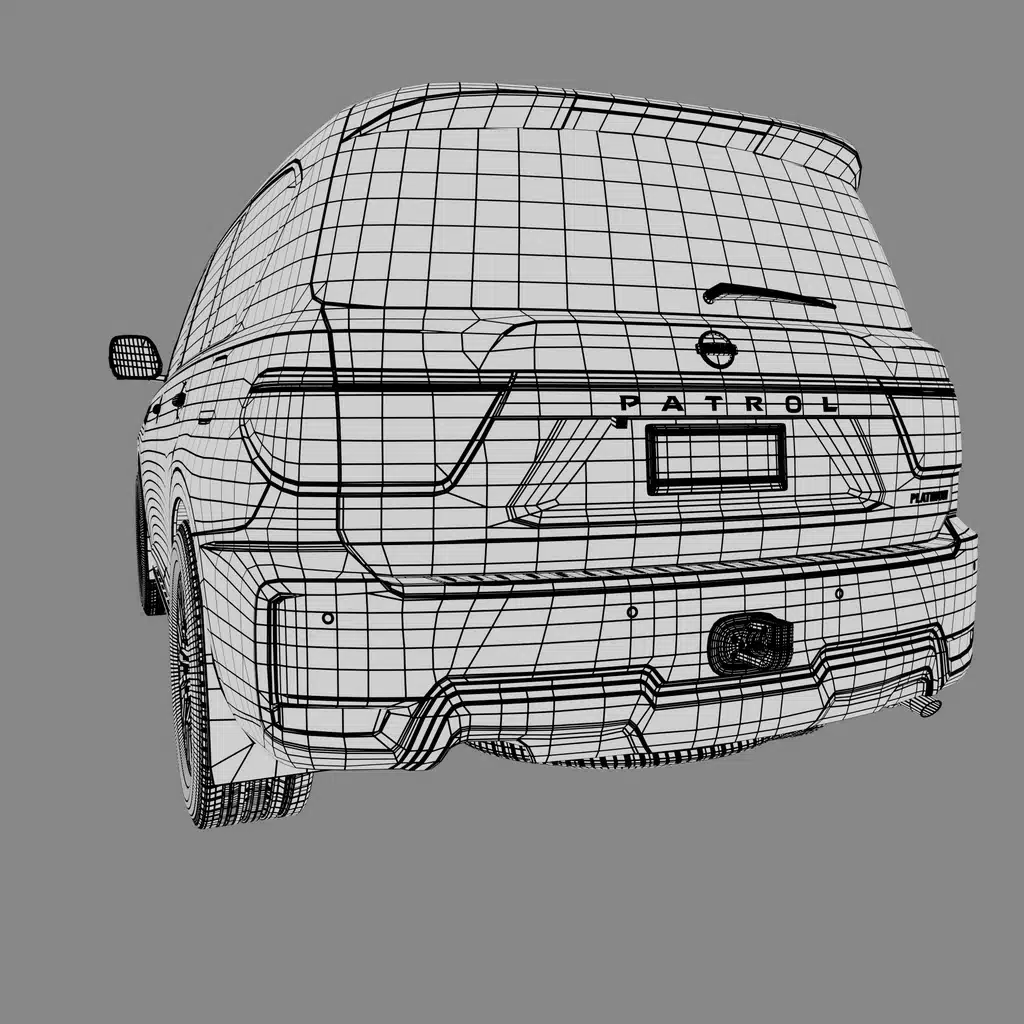 Nissan Patrol Car 3D Model 2025 - Image 11