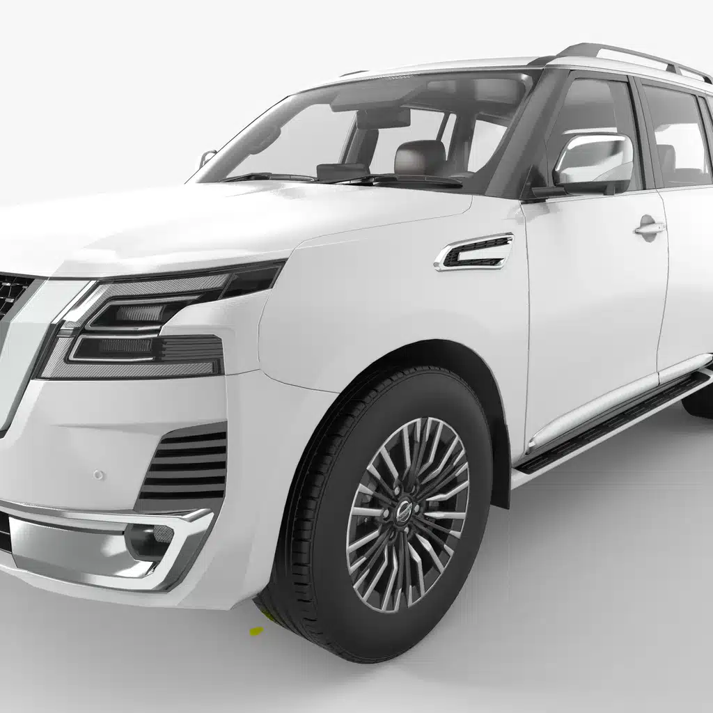 Nissan Patrol Car 3D Model 2025 - Image 4