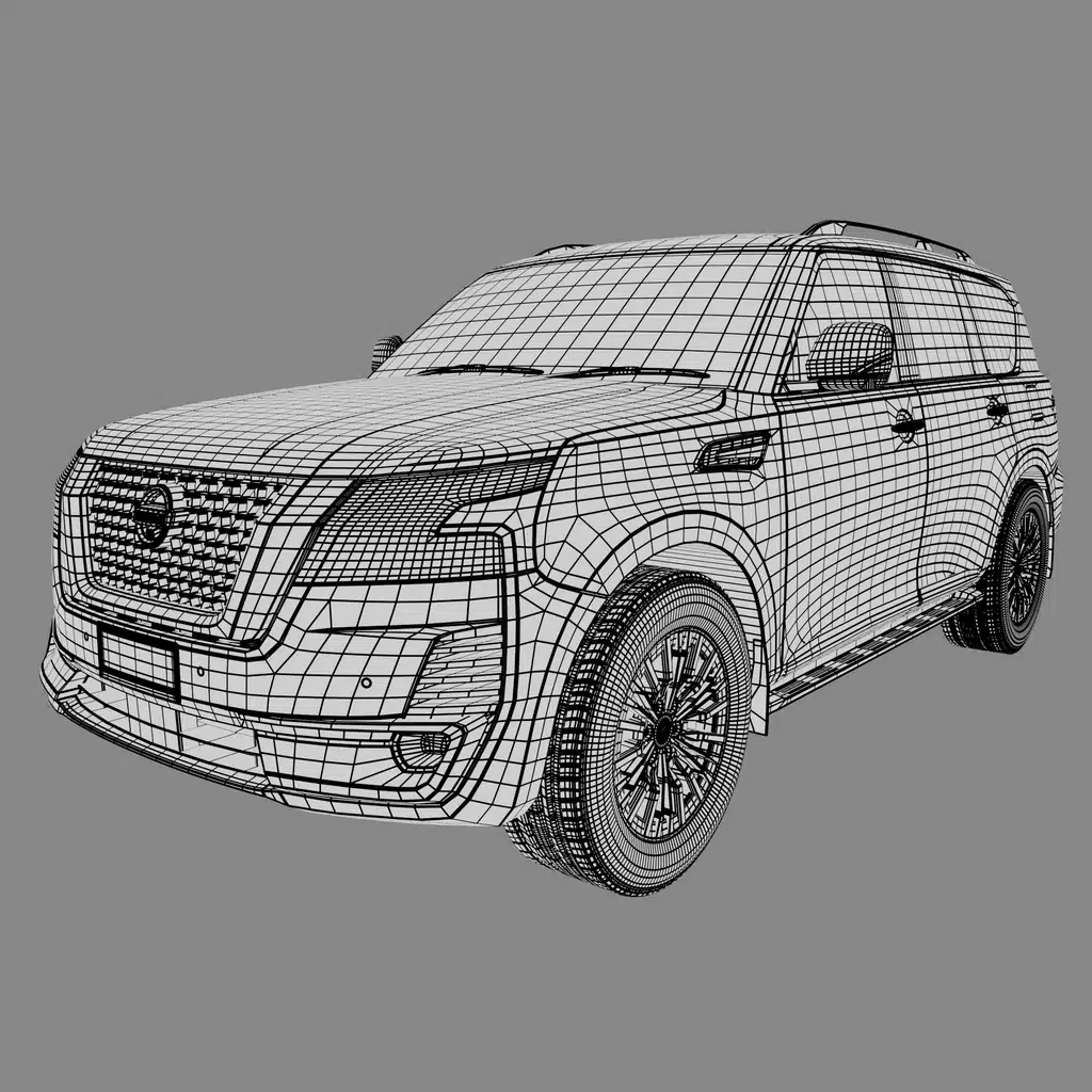 Nissan Patrol Car 3D Model 2025 - Image 9