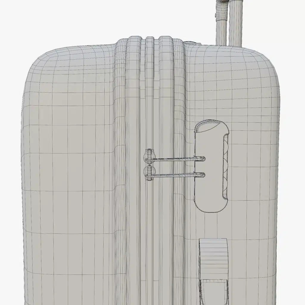 Roller Suitcase 3D Model - Image 14