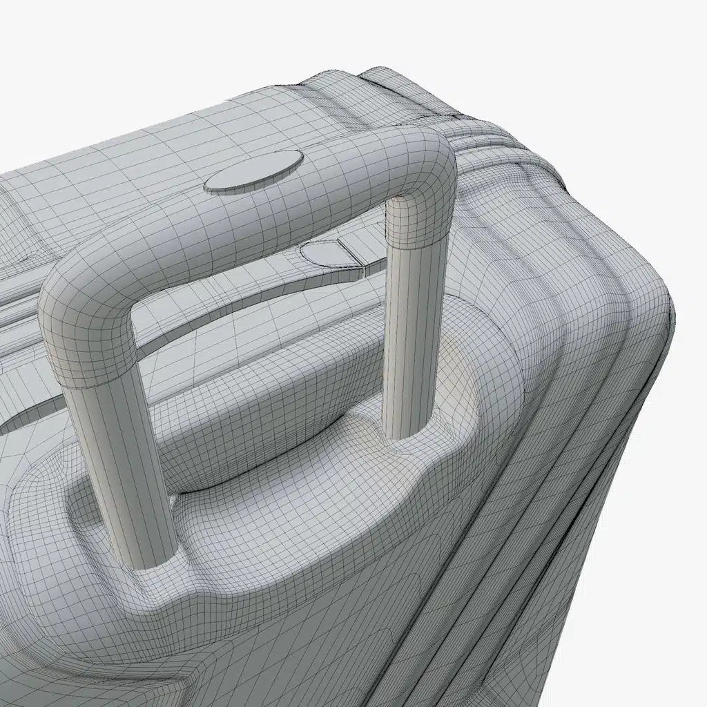 Roller Suitcase 3D Model - Image 15