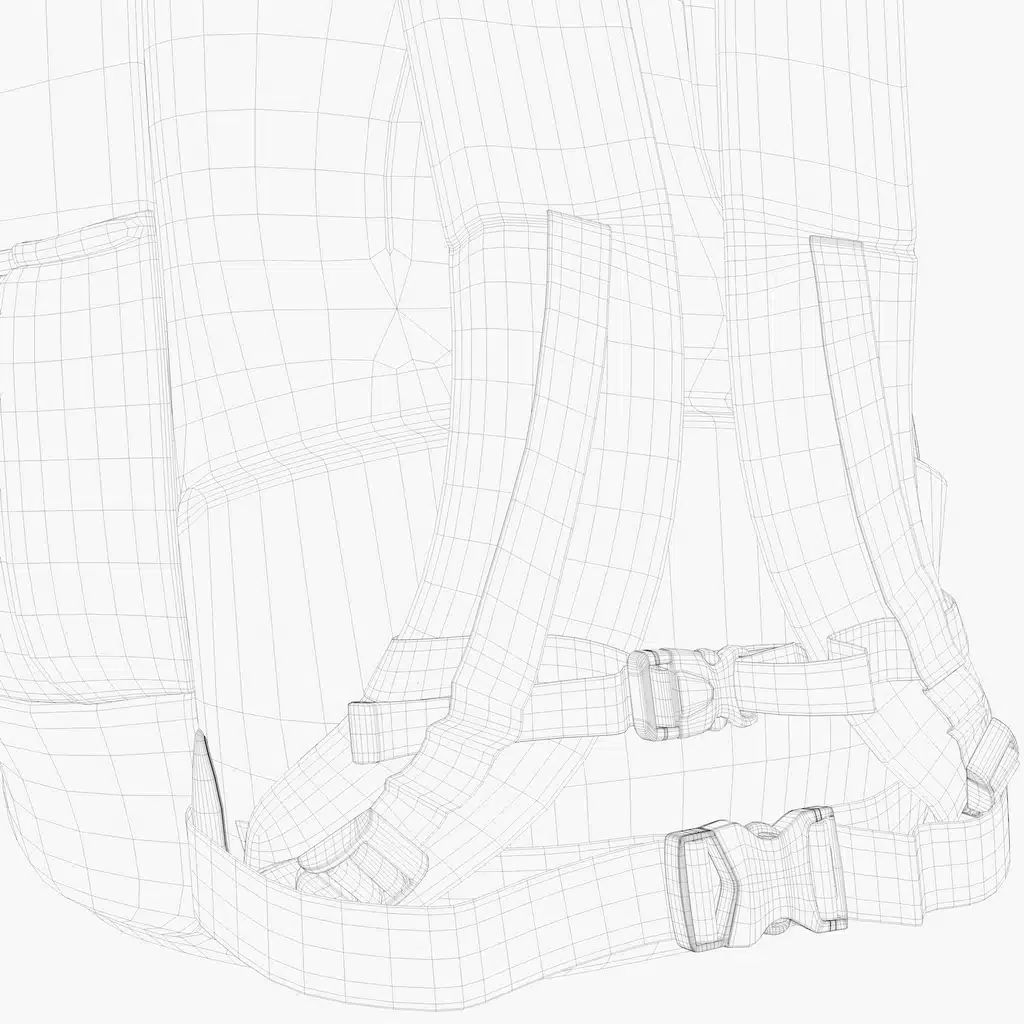 Rucksack 3D Model - Image 11