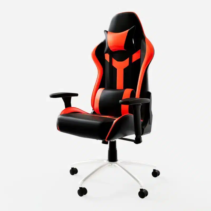 Stylish Gaming Chair 3D Model