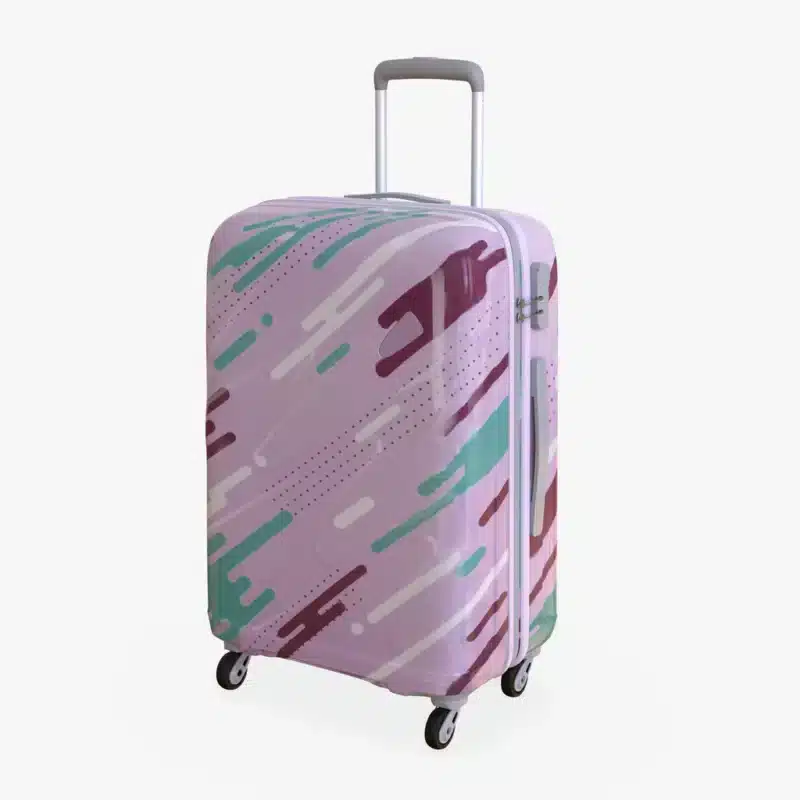 Stylish Suitcase 3D Model