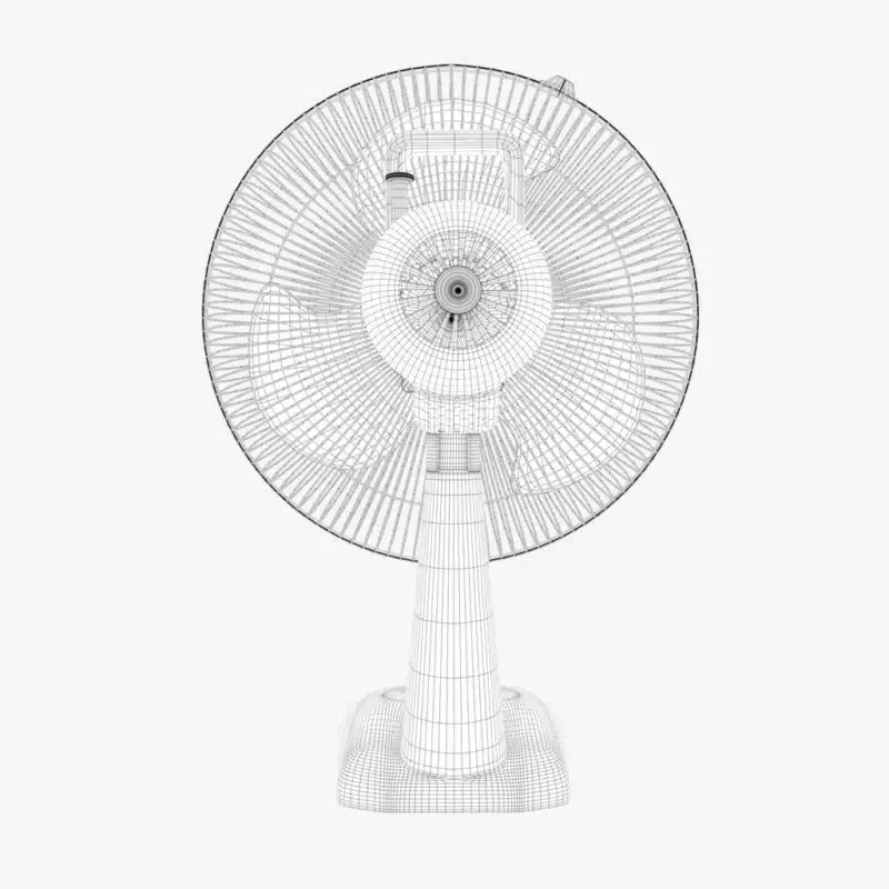 Table Fan 3D Model Download