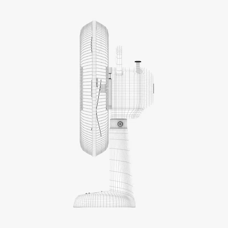 Table Fan 3D Model Download