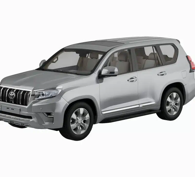 Toyota Land Cruiser Prado Car 3D Model 2025