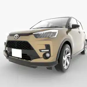 Toyota Raize Car 3D Model 2025