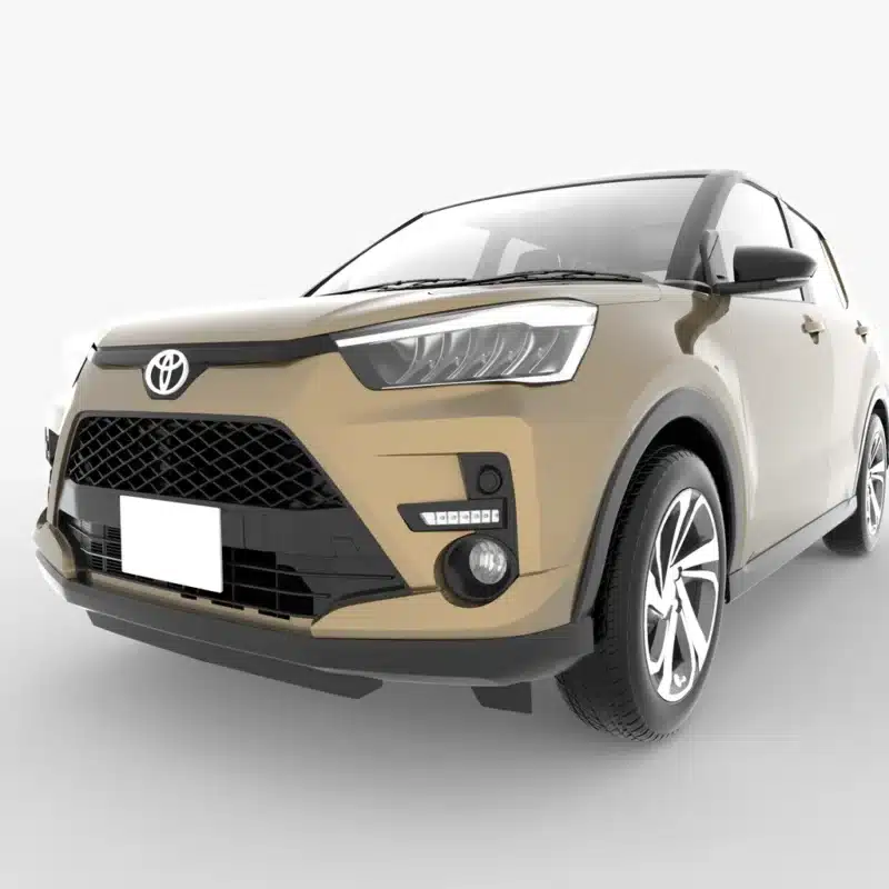 Toyota Raize Car 3D Model 2025