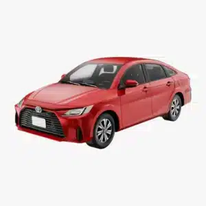 Toyota Yaris Car 3D Model 2025