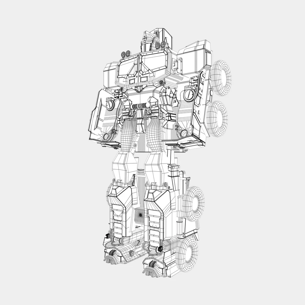 Transformers Toy 3D Model - Image 9