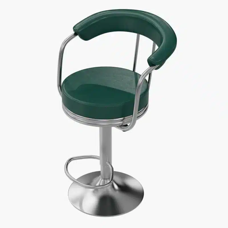 Modern Bar Stool 3D Model