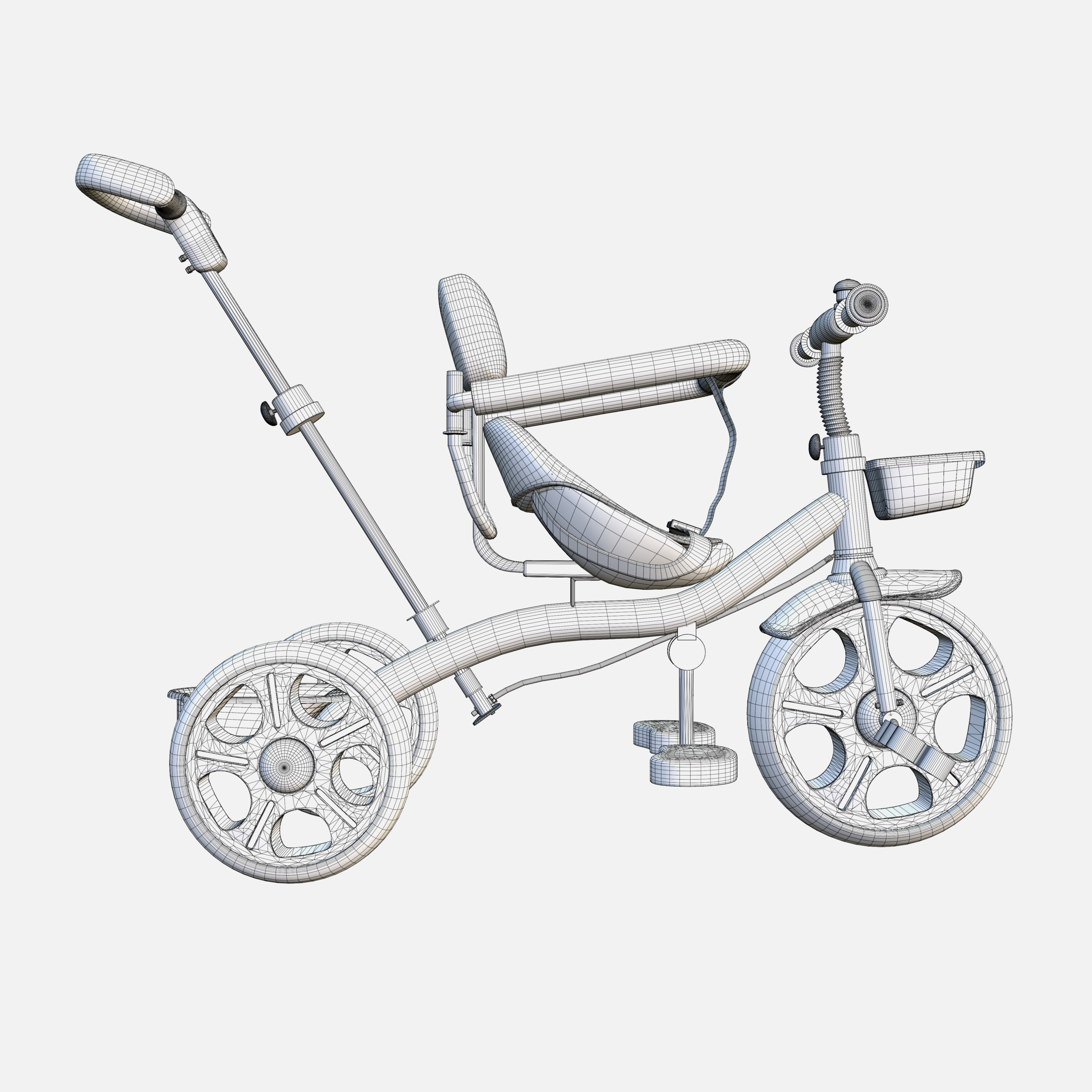 Kids Tricycle 3D Model - Image 20