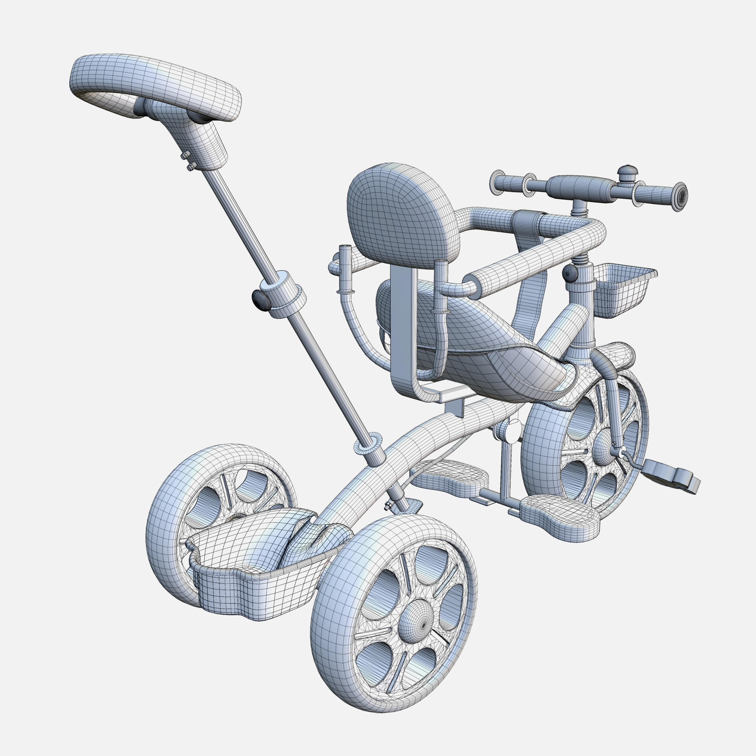Kids Tricycle 3D Model - Image 18