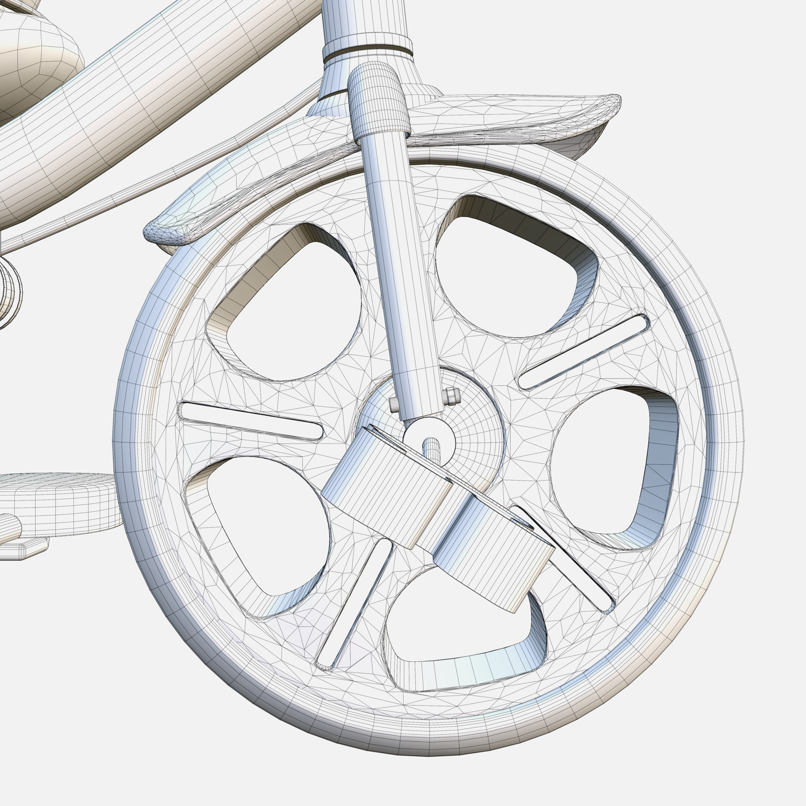 Kids Tricycle 3D Model - Image 14