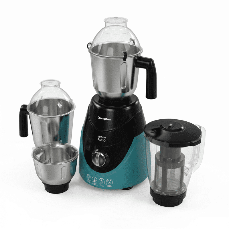 Multi Jar Kitchen Blender 3D Model
