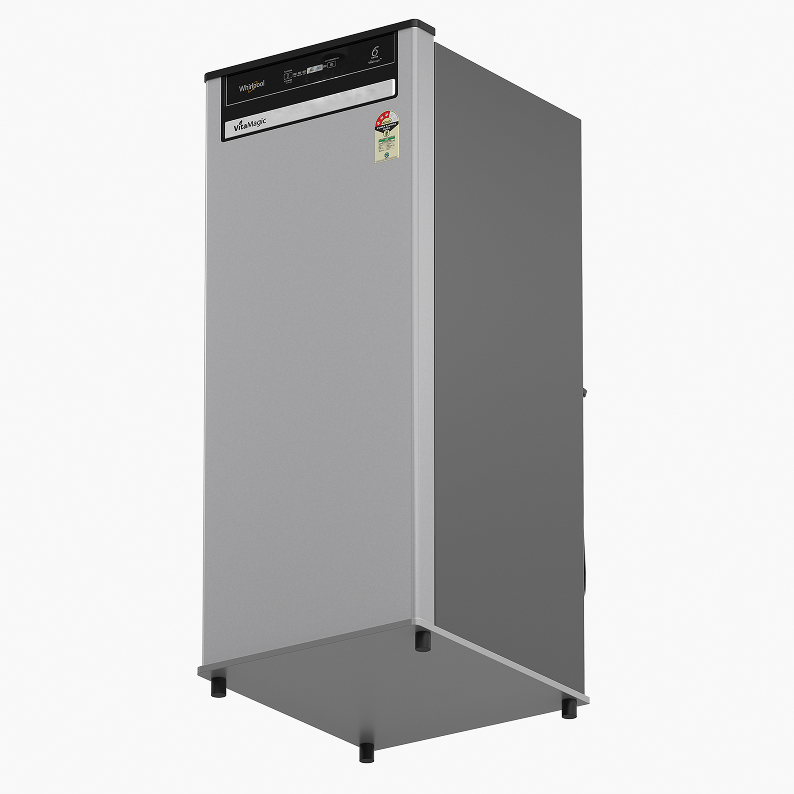 Single Door Refrigerator 3D Model