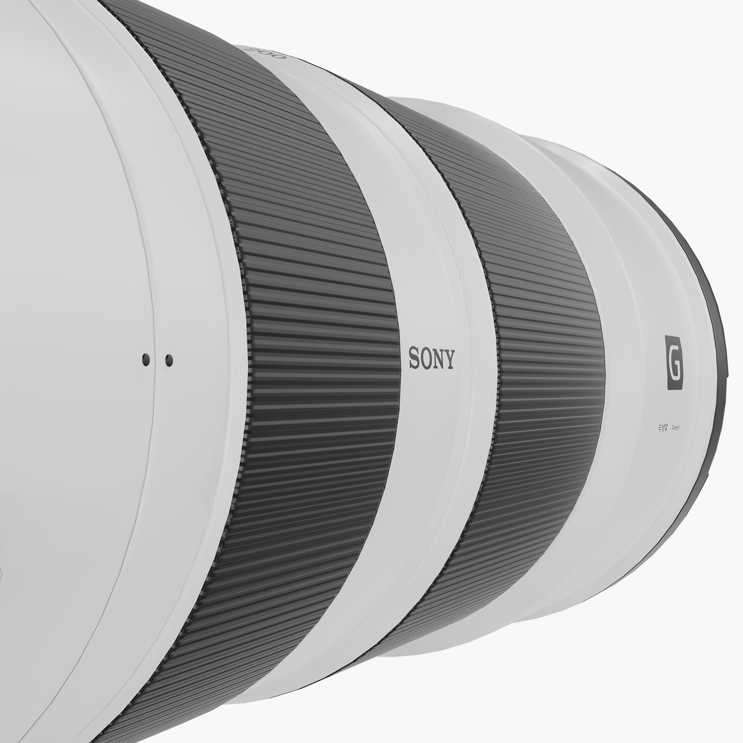 Sony FE 200-600mm Telephoto Lens 3D Model - Image 11
