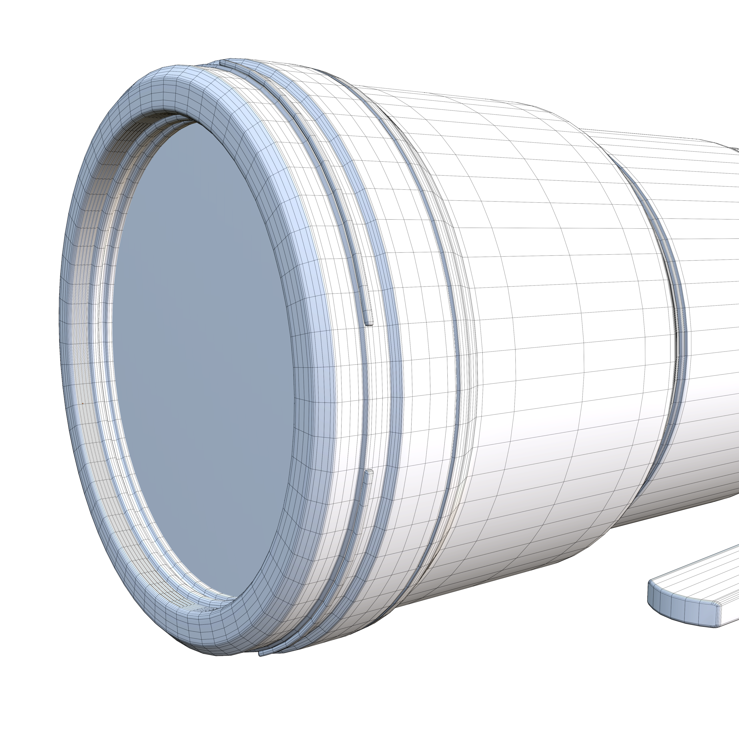 Sony FE 200-600mm Telephoto Lens 3D Model - Image 16