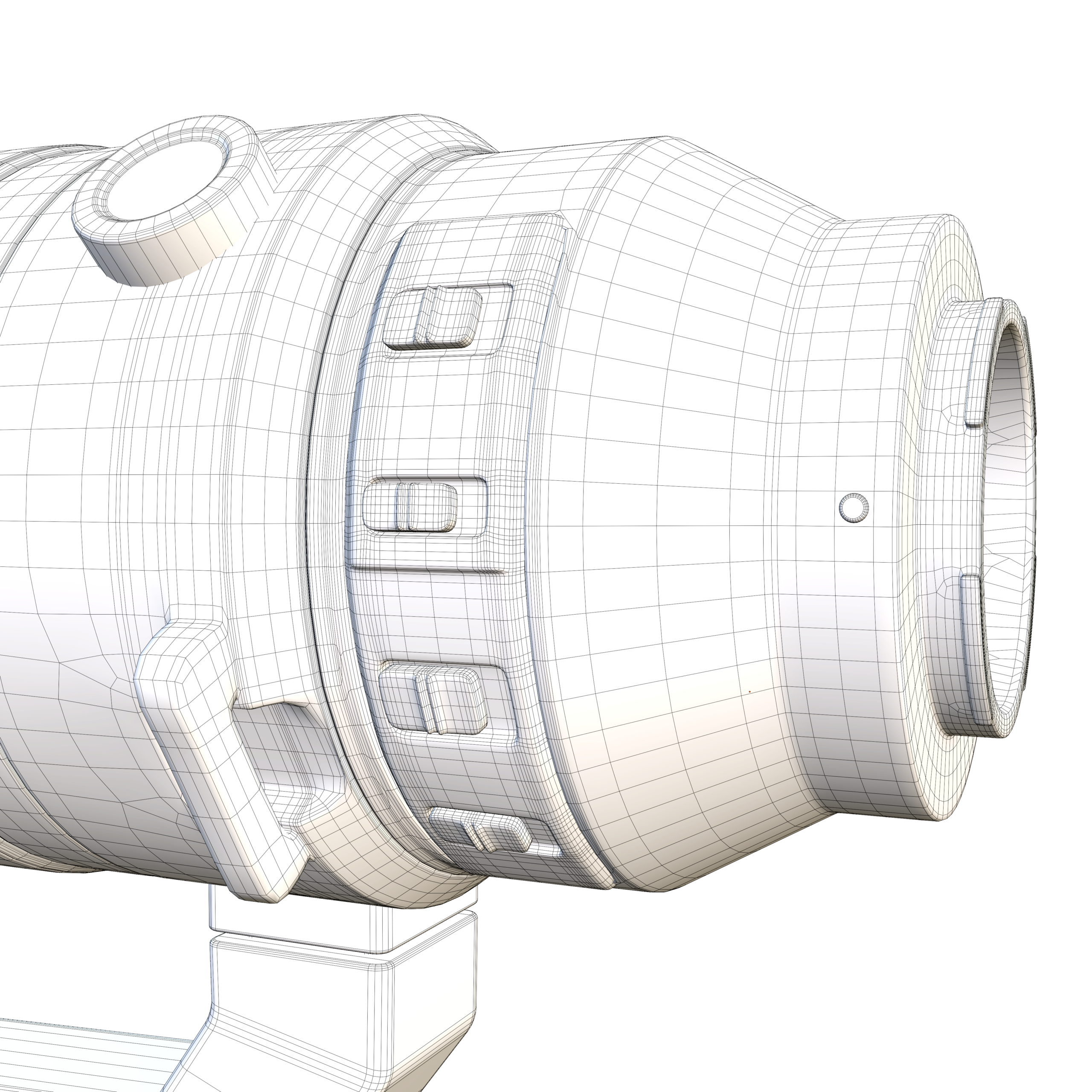 Sony FE 200-600mm Telephoto Lens 3D Model - Image 22