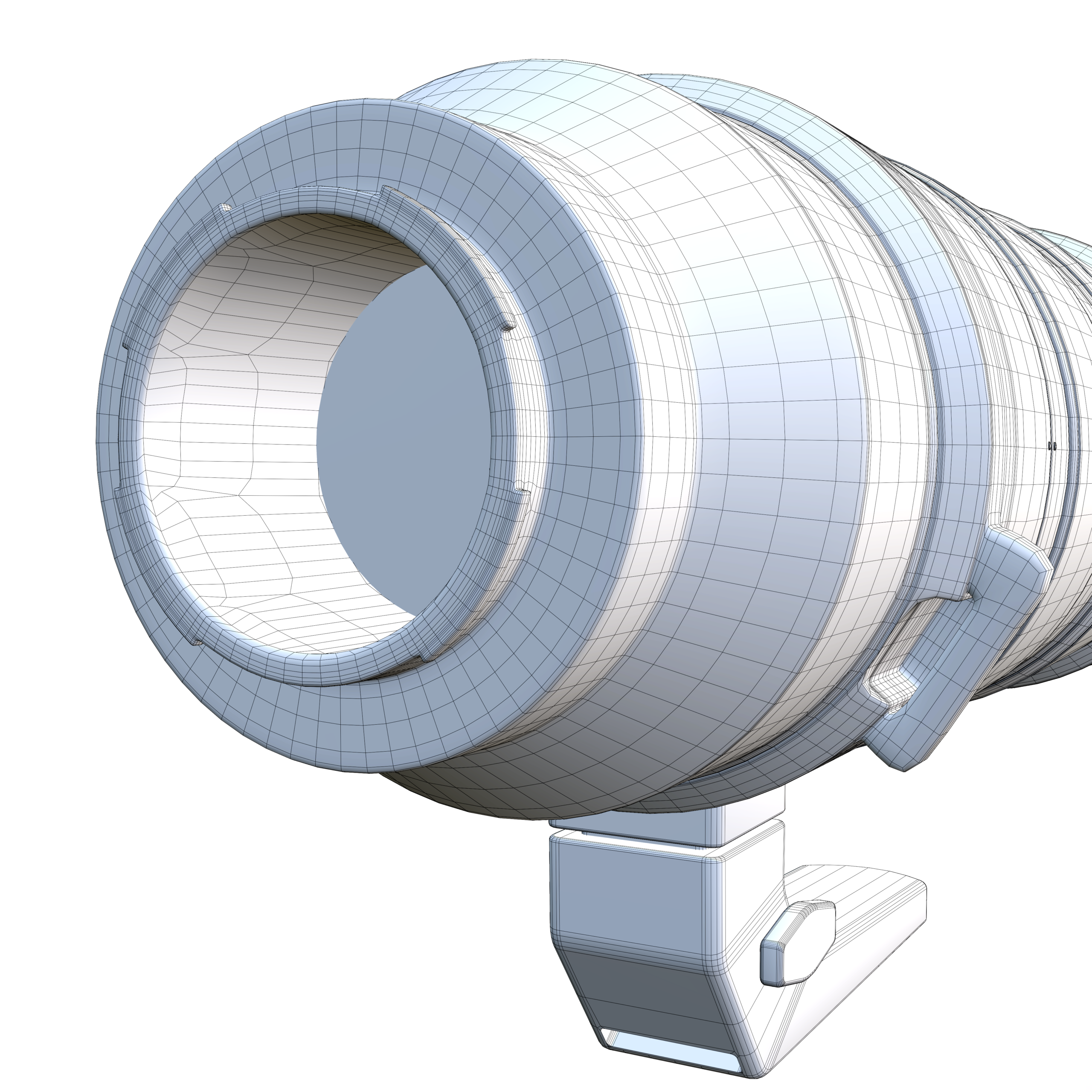 Sony FE 200-600mm Telephoto Lens 3D Model - Image 20