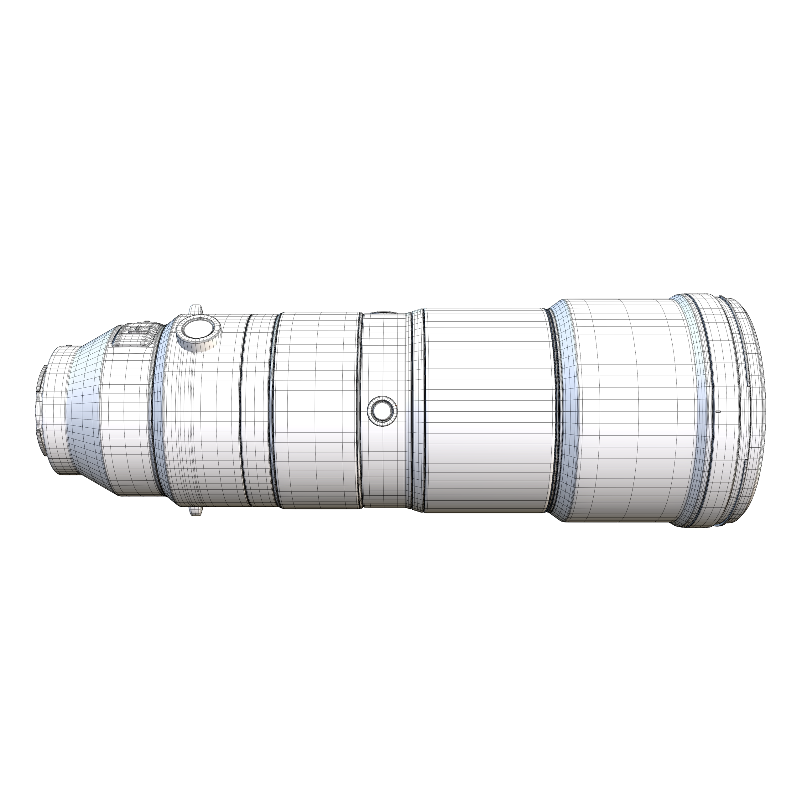 Sony FE 200-600mm Telephoto Lens 3D Model - Image 19
