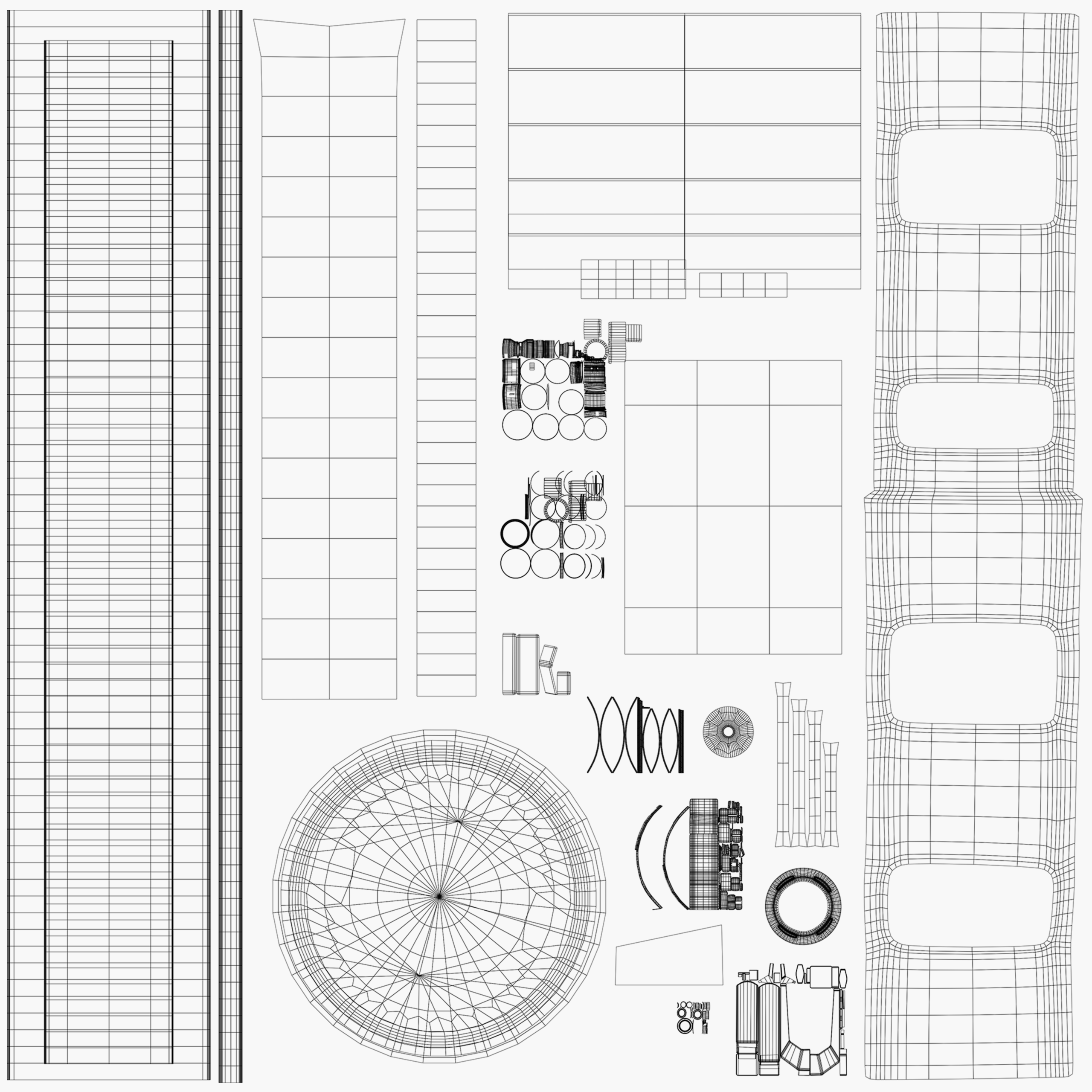 Sony FE 200-600mm Telephoto Lens 3D Model - Image 24