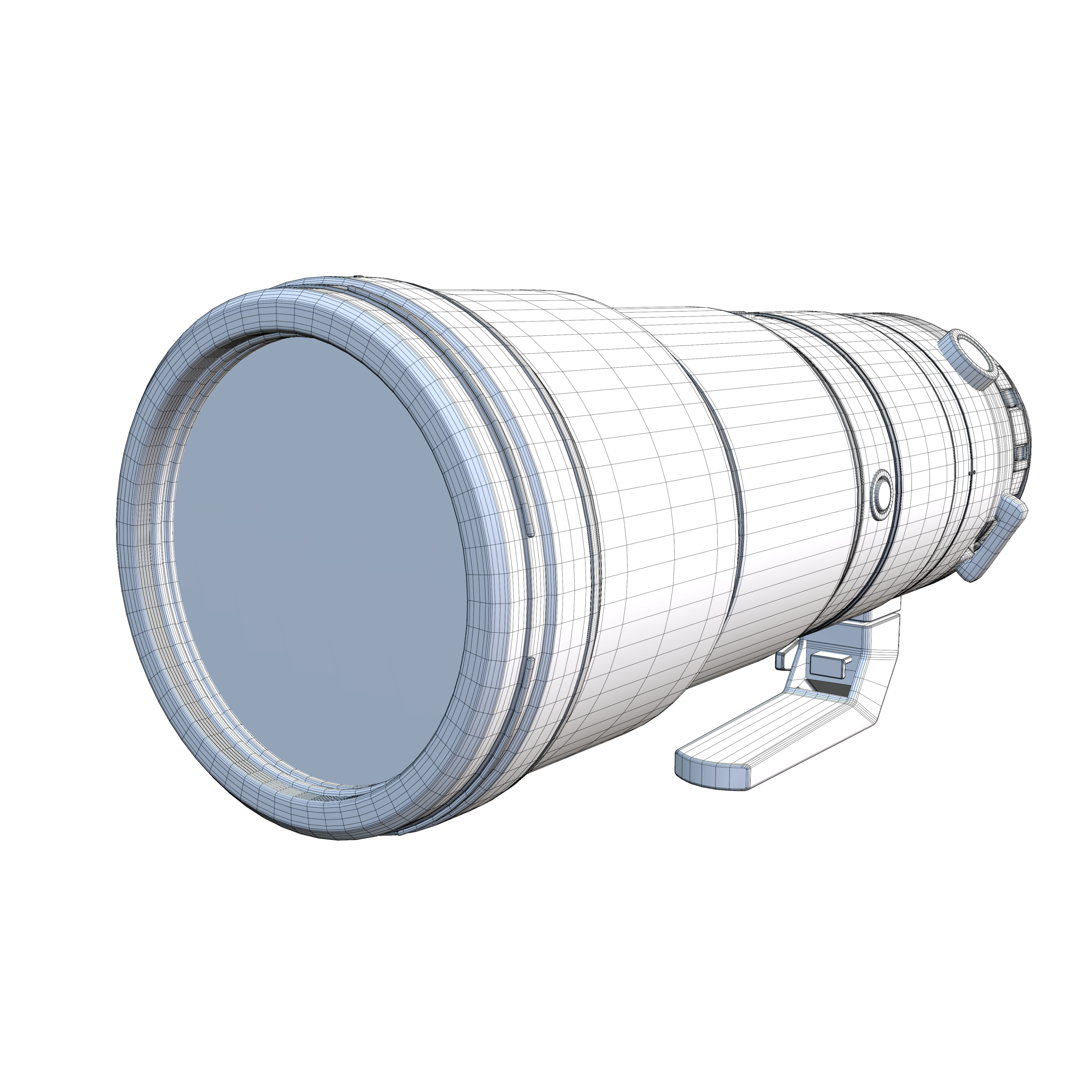 Sony FE 200-600mm Telephoto Lens 3D Model - Image 17