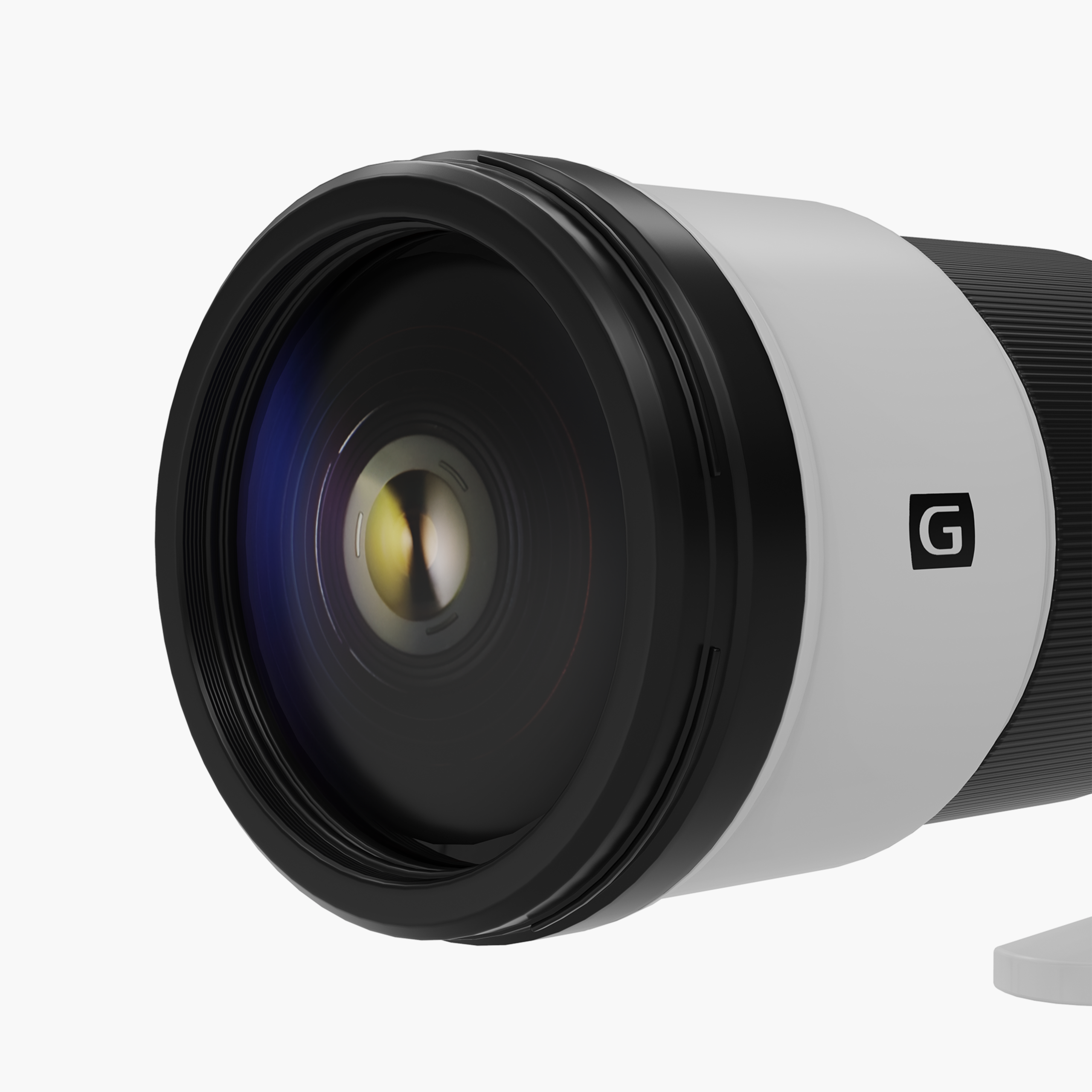Sony FE 200-600mm Telephoto Lens 3D Model - Image 4