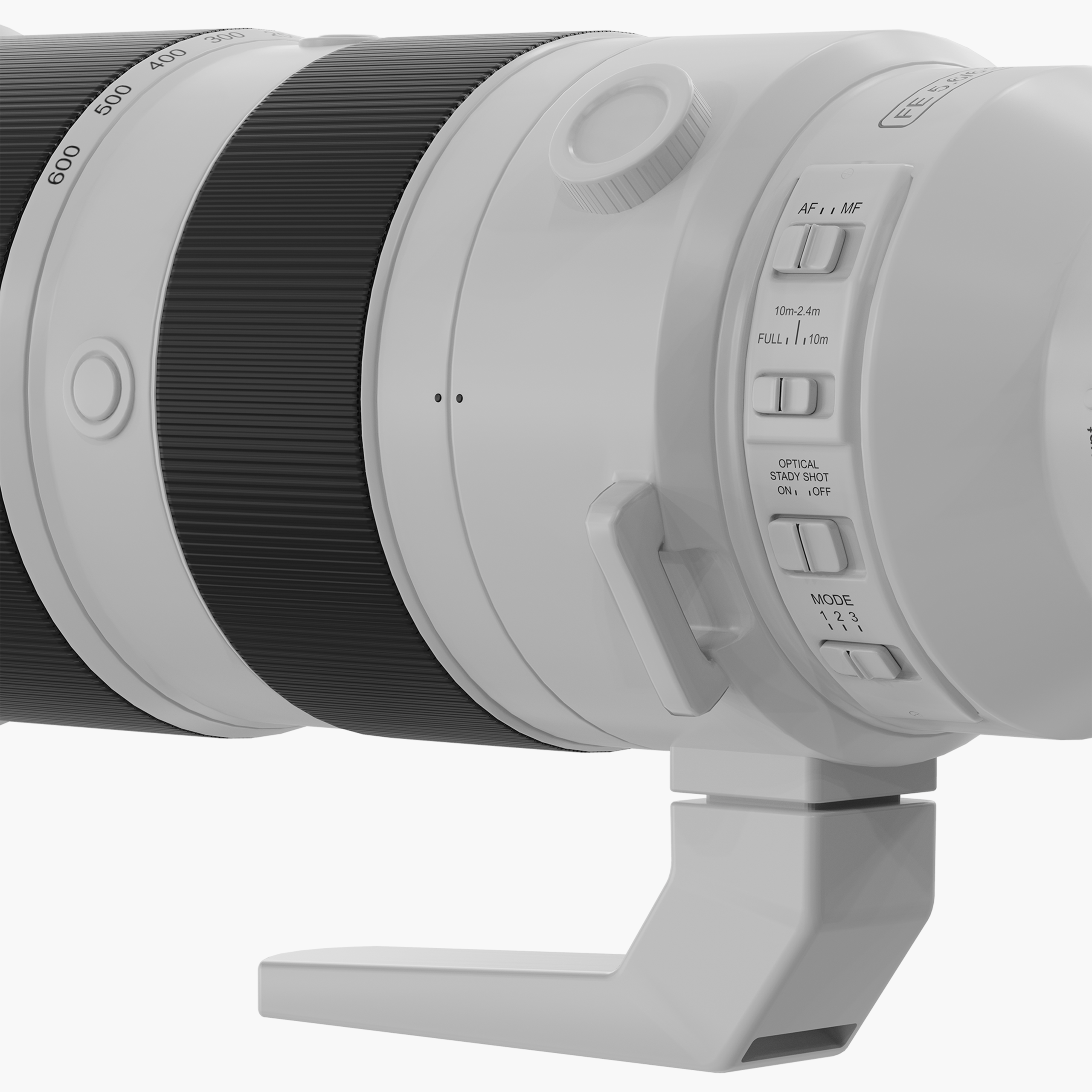 Sony FE 200-600mm Telephoto Lens 3D Model - Image 7