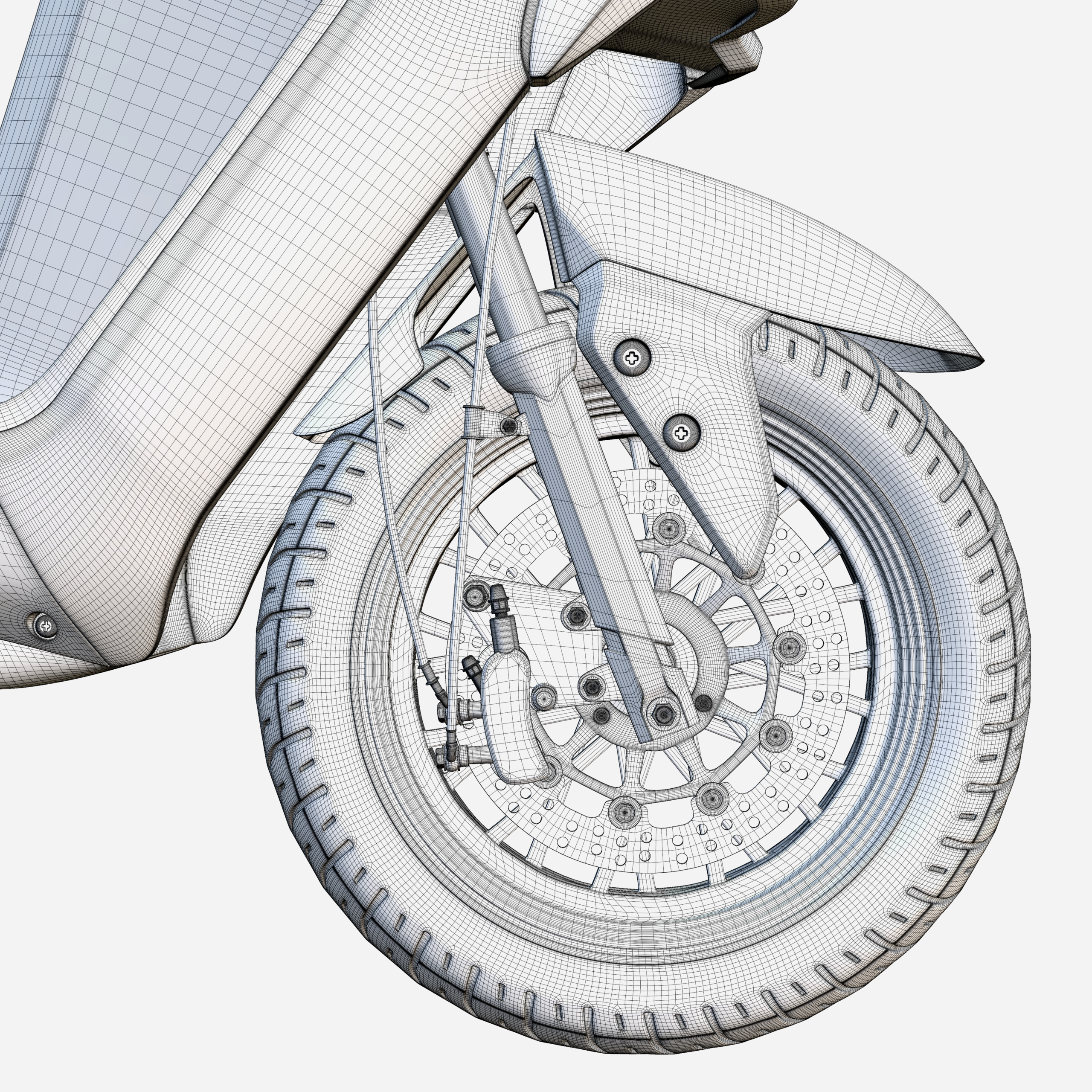 Werewolf Electric Scooter 3D Model - Image 14