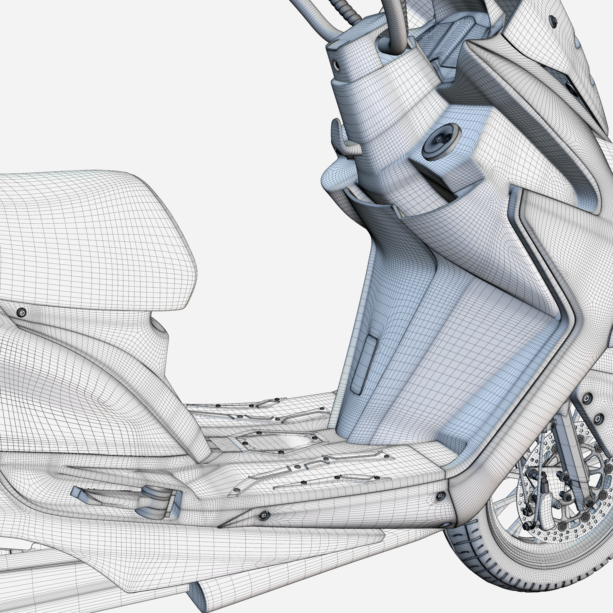 Werewolf Electric Scooter 3D Model - Image 15