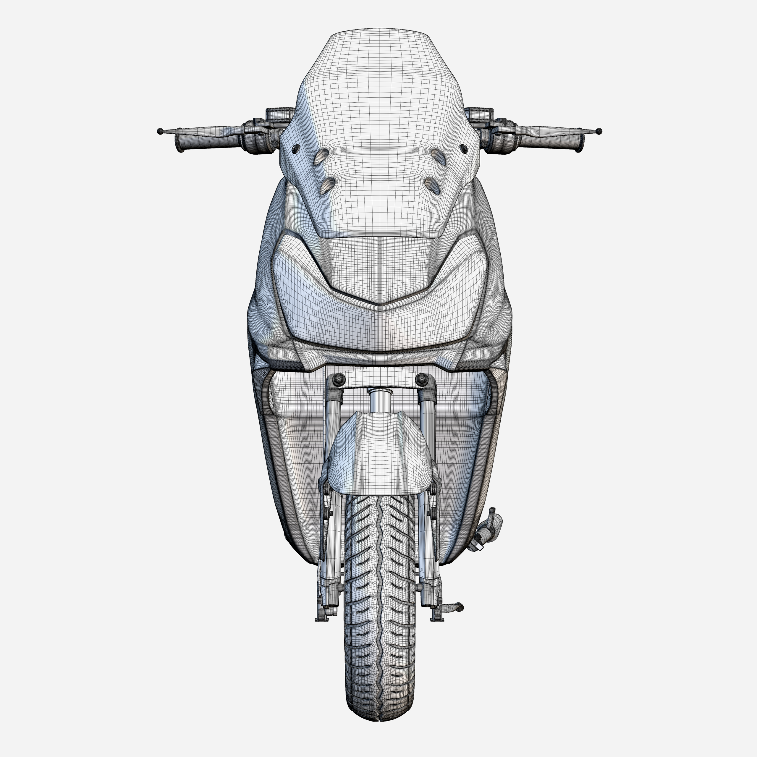 Werewolf Electric Scooter 3D Model - Image 17