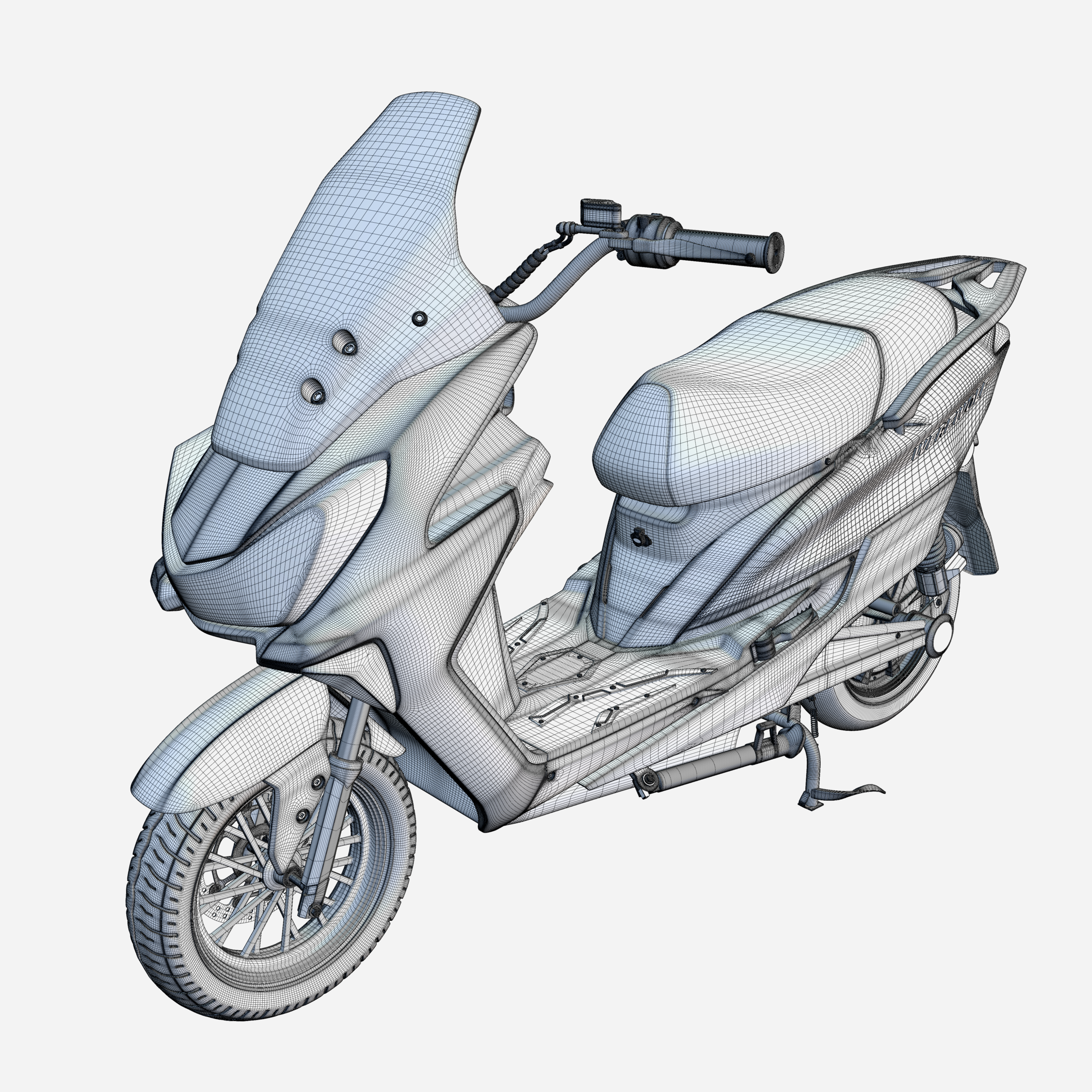 Werewolf Electric Scooter 3D Model - Image 19