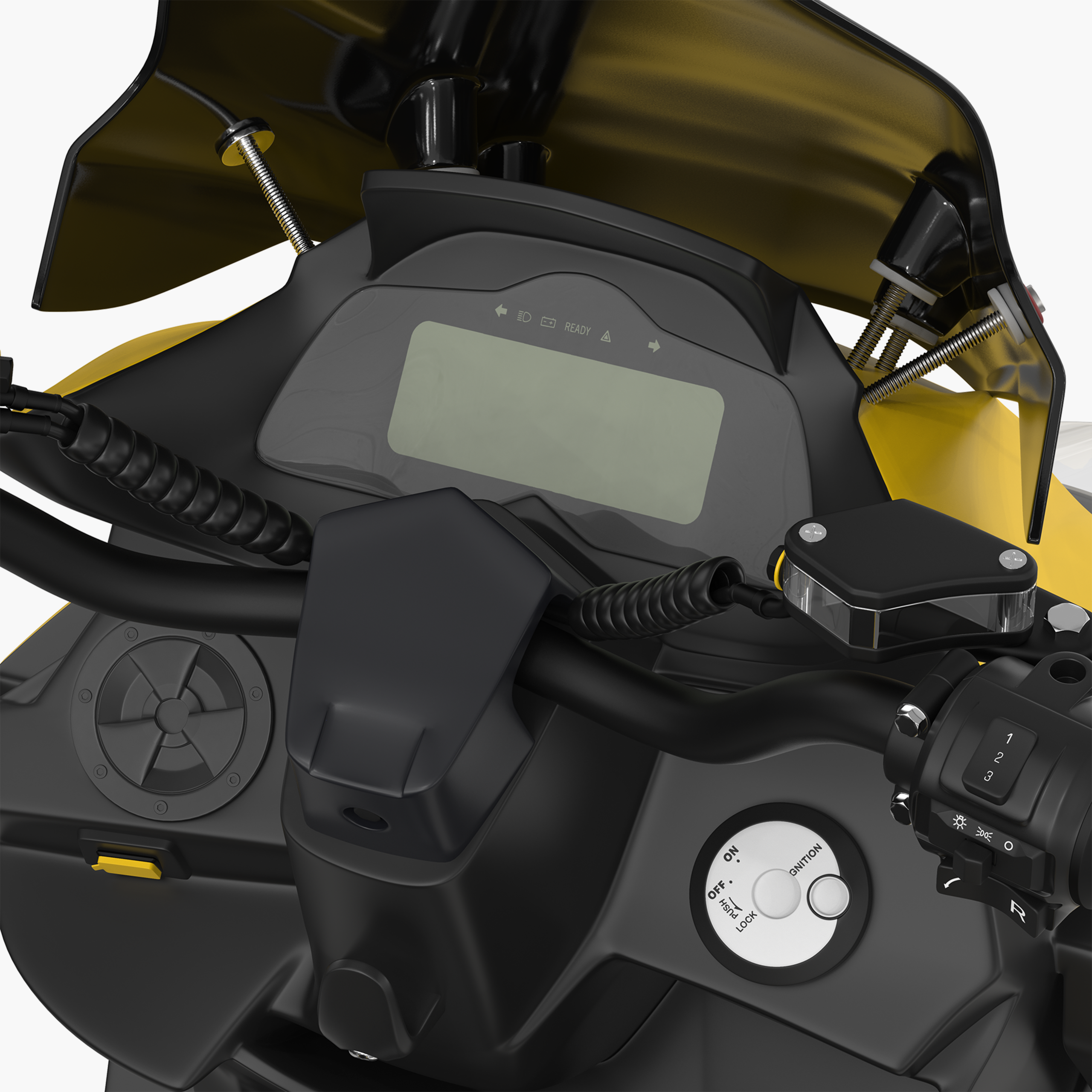 Werewolf Electric Scooter 3D Model - Image 9